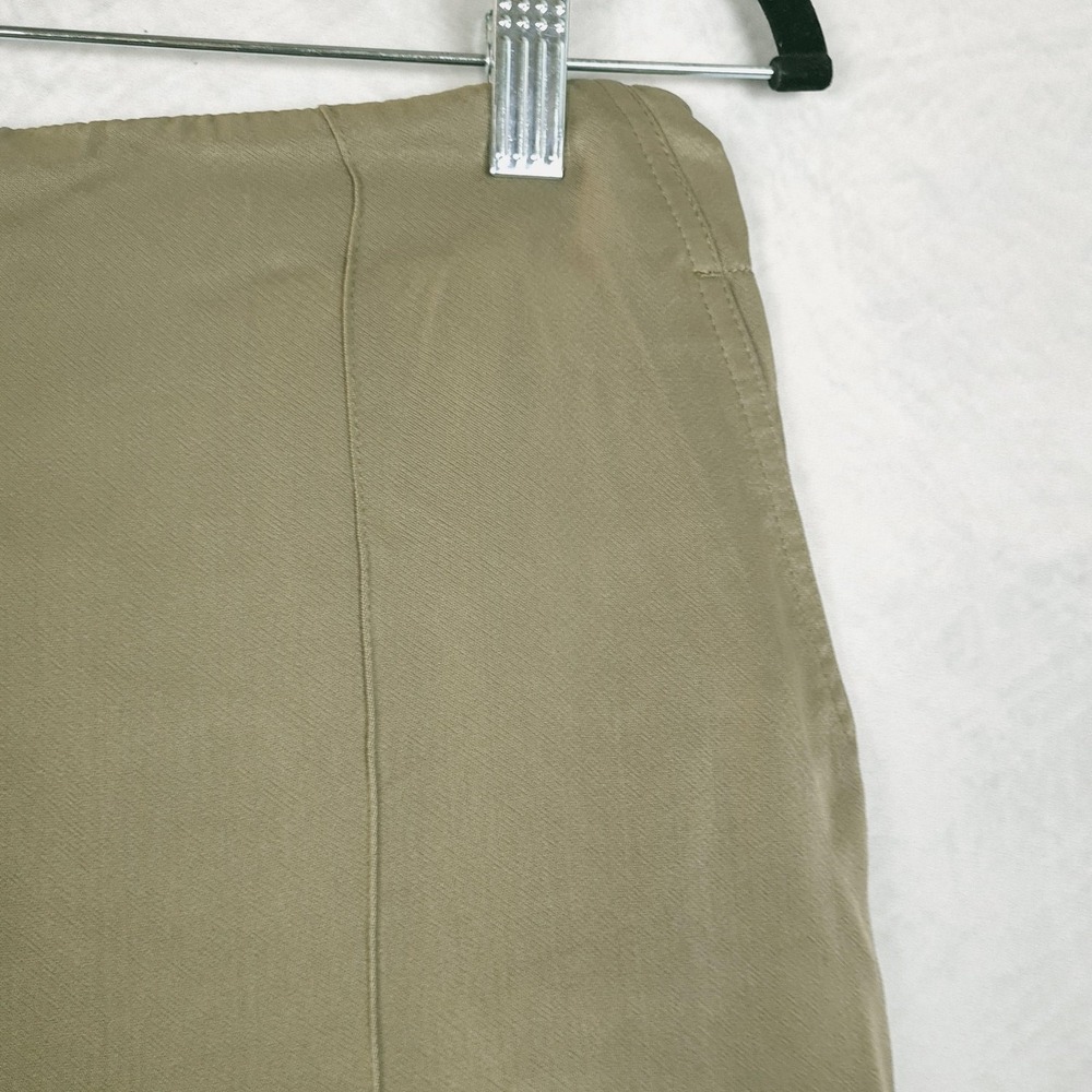 3.1 Phillip Lim Pants Womens 6 Green Viscose Jogger Elastic Cuff Relaxed Pull On - Picture 5 of 16